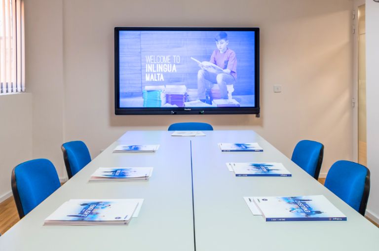 Inlingua English School in Sliema, Malta - School features